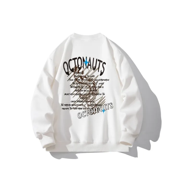 Small Columns Under The Sea Sweatshirt Unisex-3