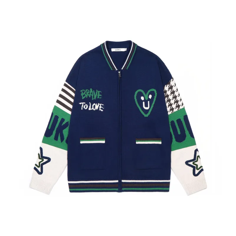 Guuka Sweaters Men Royal Blue-0