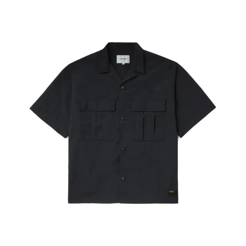 Carhartt WIP Evers Camp collar Ripstop Shirt-0