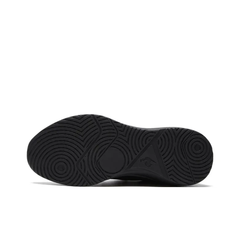 Le Coq Sportif LCS EASY RUN Shock Absorbers With Slip Resistant Features Low Top Training Shoes Unisex Black-4