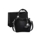 Black Printer Ribbons Charm+Shopping Bag