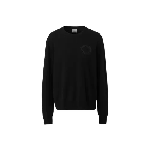 Burberry Oak Leaf Crest Wool Jumper