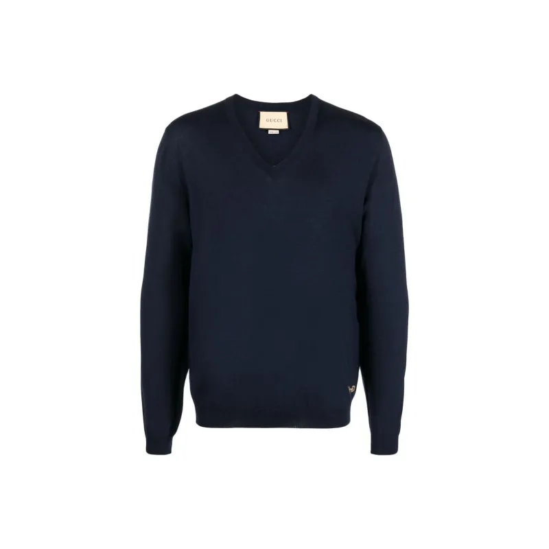 GUCCI Horsebit Knitted Jumper-0
