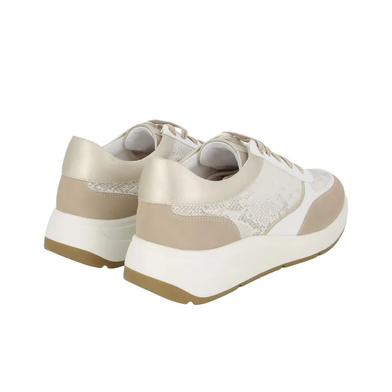 GEOX Cristael Low Top Casual Shoes Women's Beige Umber-3