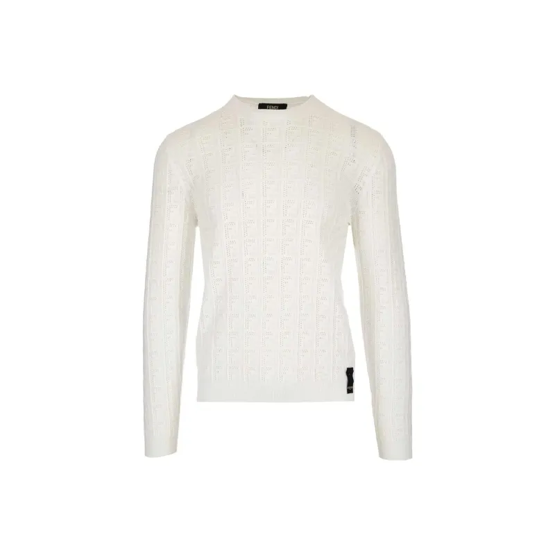 FENDI Sweaters Men White-0