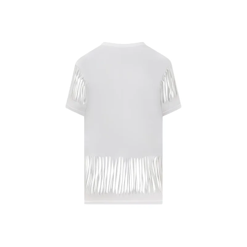 COLLINA STRADA Drop Shoulder Sleeve T-Shirt Women's Multicolor-1