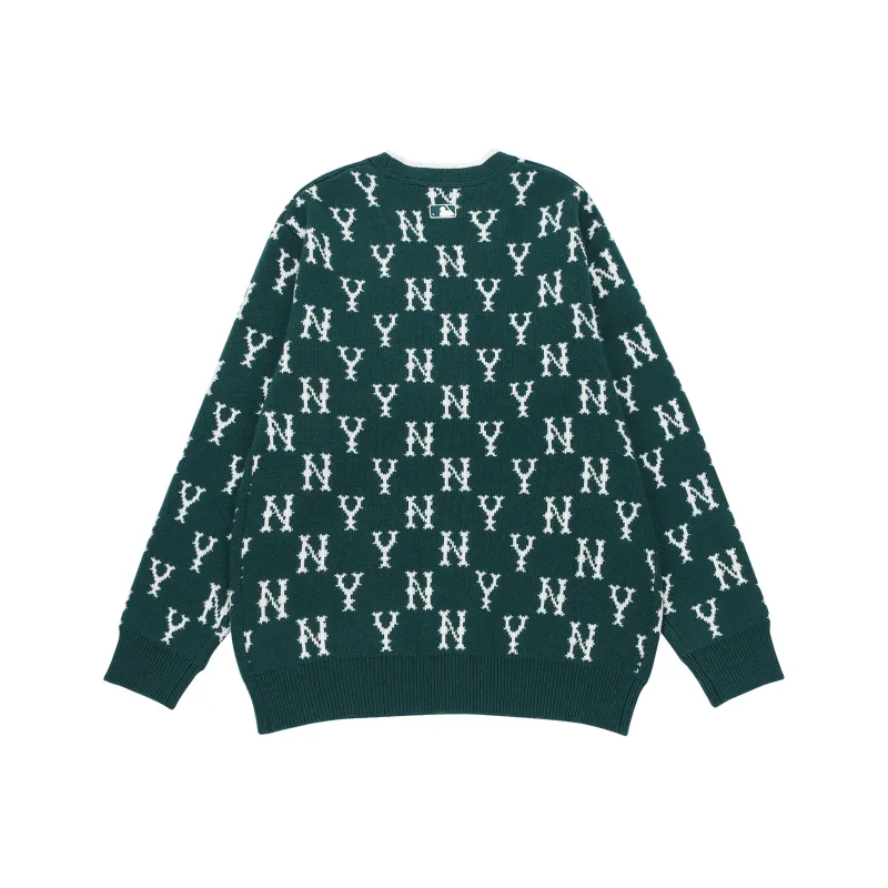 MLB Base Logo Sweaters Unisex Green-0