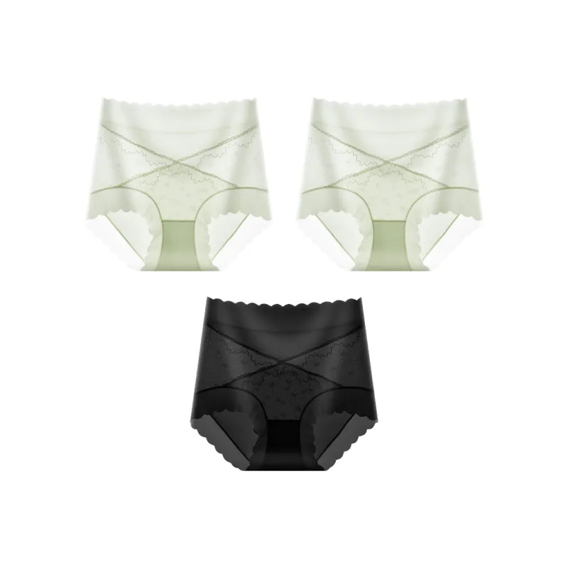 PLANDOO Underpants Women's 3 Pack-15
