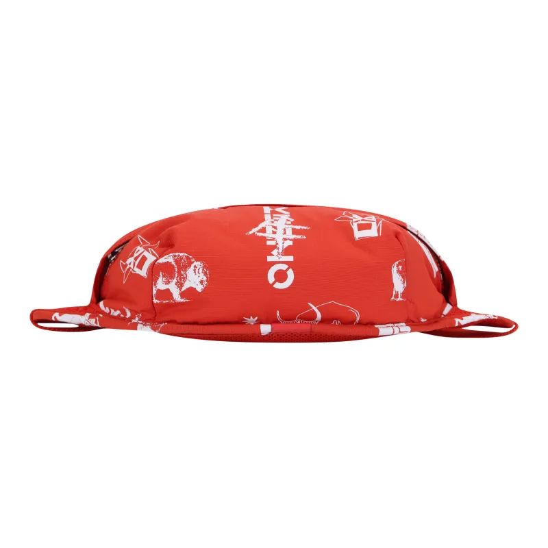 KENZO Nylon Fanny Pack Mini Women's Red-3