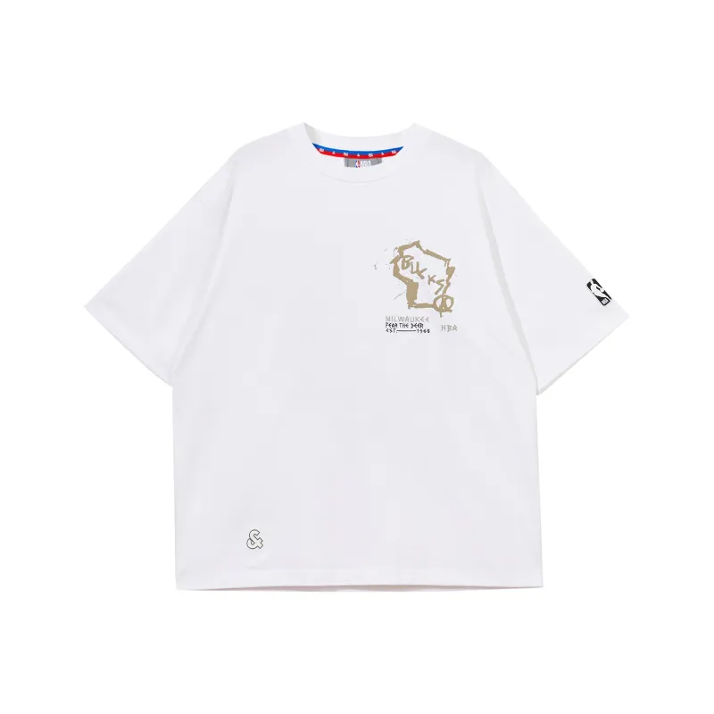 JACK JONES· x NBA JACK & JONES NBA Co brand T Shirt Unisex-2