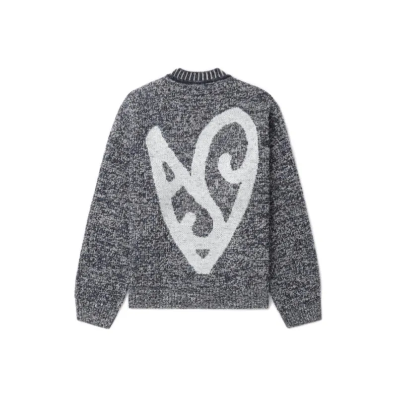 Acne Studios Crewneck Jacquard Jumper-0