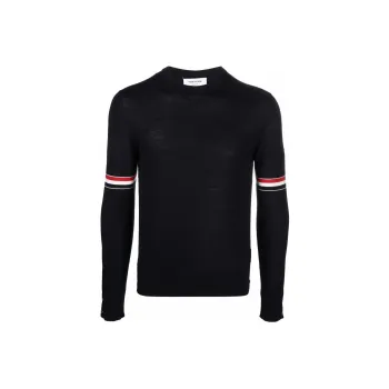 THOM BROWNE Rwb Knitted Jumper