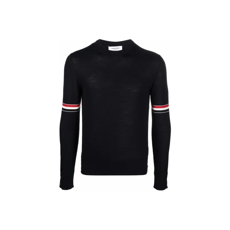 THOM BROWNE Rwb Knitted Jumper-0