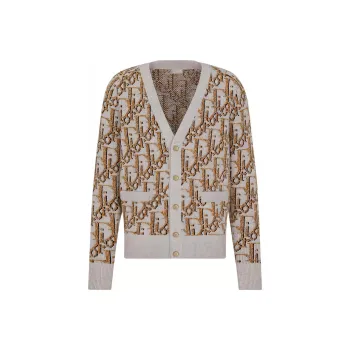 DIOR FW22 Sweater Men's Beige Brown
