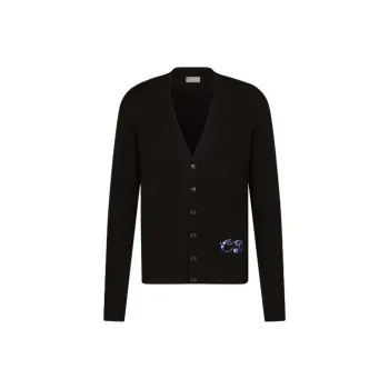 DIOR Cashmere Sweater Men's Black