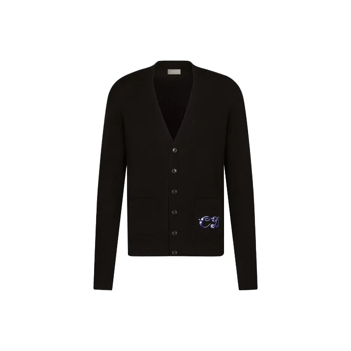 DIOR Cashmere Sweater Men's Black-0