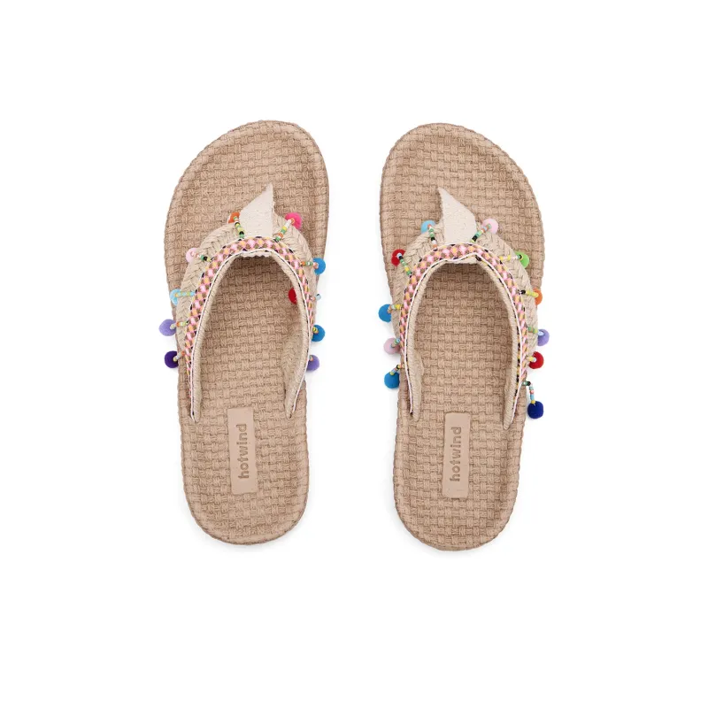 Hotwind Quiet Flip Flops Women's Multicolor-2