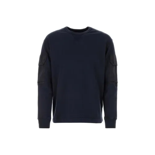 TEN C T Shirts Men Blue Gray