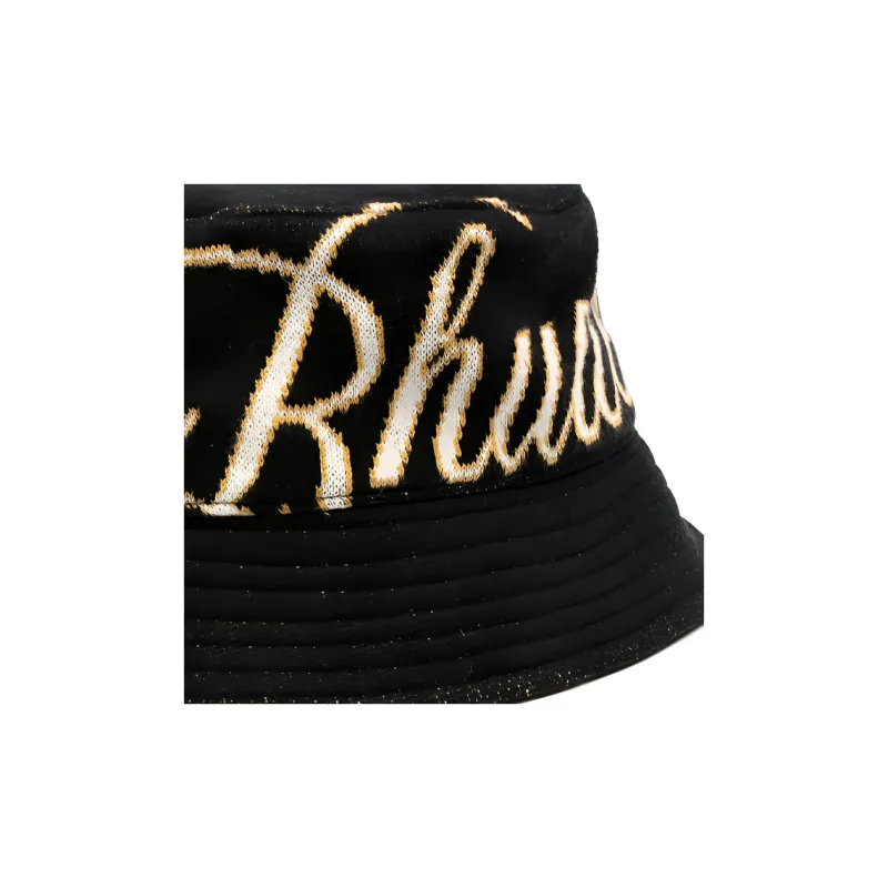 RHUDE Cotton, Cashmere Bucket Hats Women's Black-1