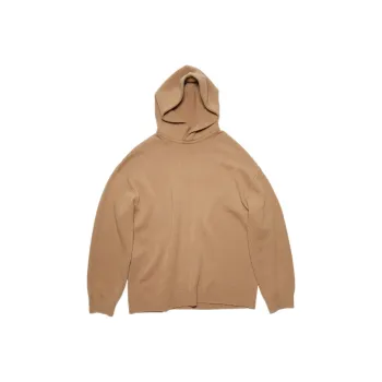 Acne Studios Cashmere Wool Relaxed Fit Hooded Jumper