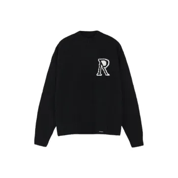 REPRESENT Initial Boucle Knitted Sweater
