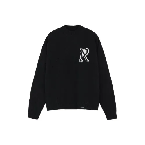 REPRESENT Initial Boucle Knitted Sweater