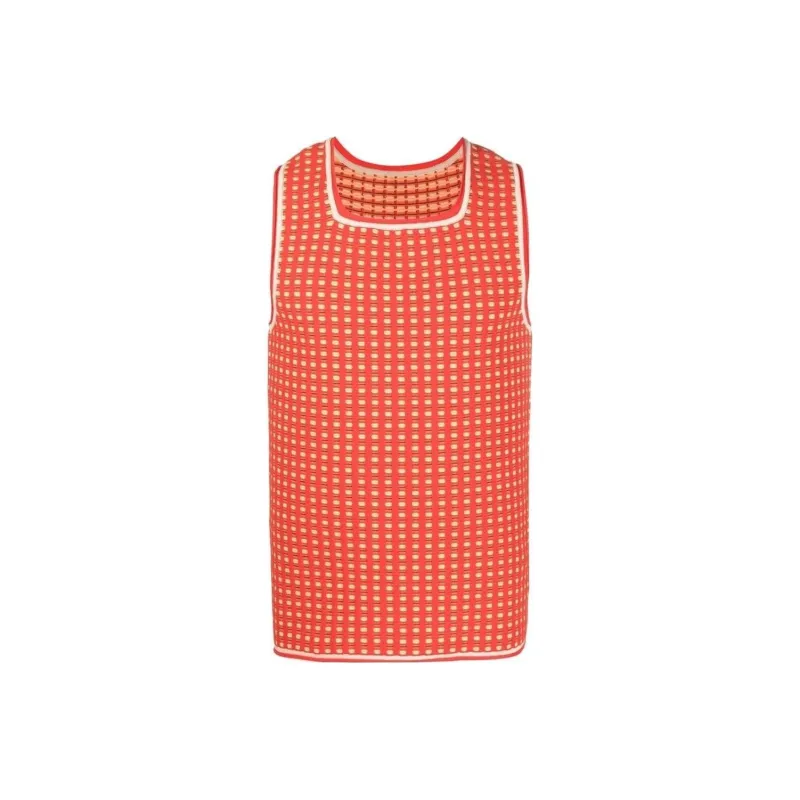 Jacquemus Tank Tops Men Red-0
