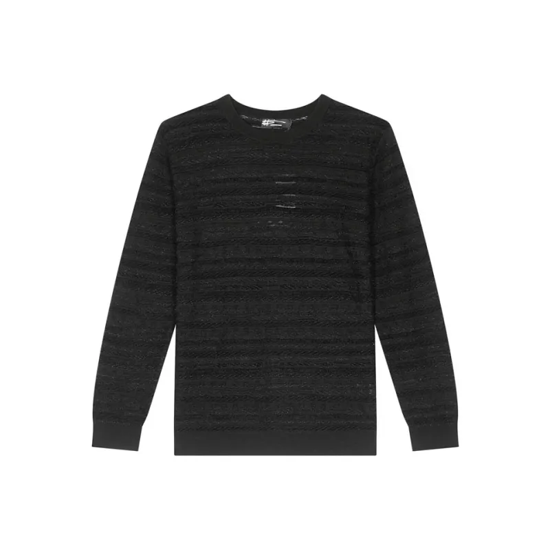 ANDREW MACKENZIE Sweater Men's Black-0