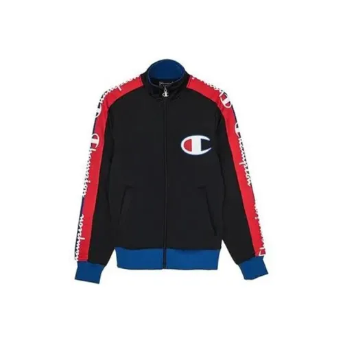 Champion Jacket US Version Unisex Black