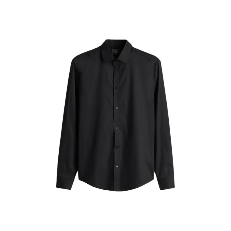 H&M Shirts Men Black-0