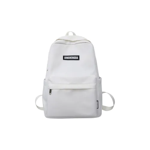 Single Warehouse Nylon Backpack Regular Unisex Black/Burgundy/Light Blue/Ecru