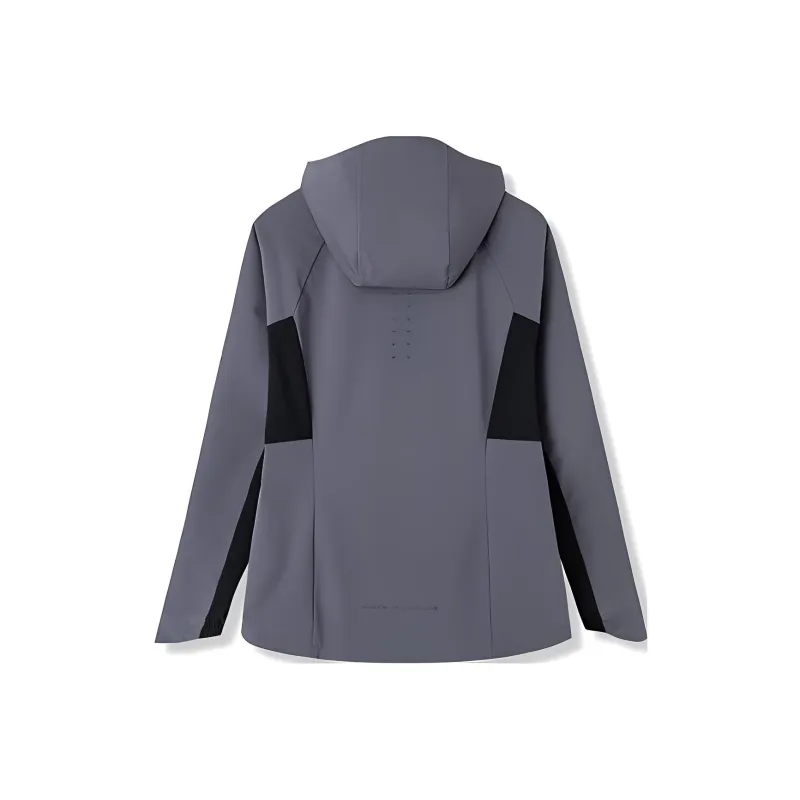 ANTA Running Collection Jackets Women's Dark Purple Gray-1