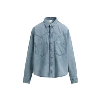 ZARA Shirts Men Blue