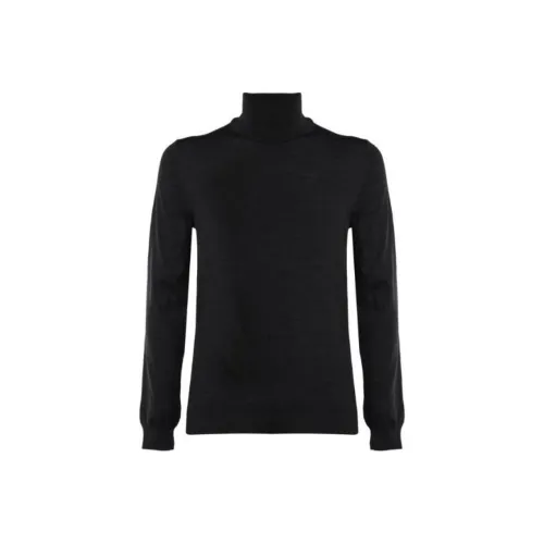 BALMAIN Roll Neck Padded Shoulder Jumper