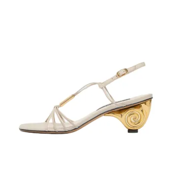Carel Sirene One Strap Sandals 5cm Women's White