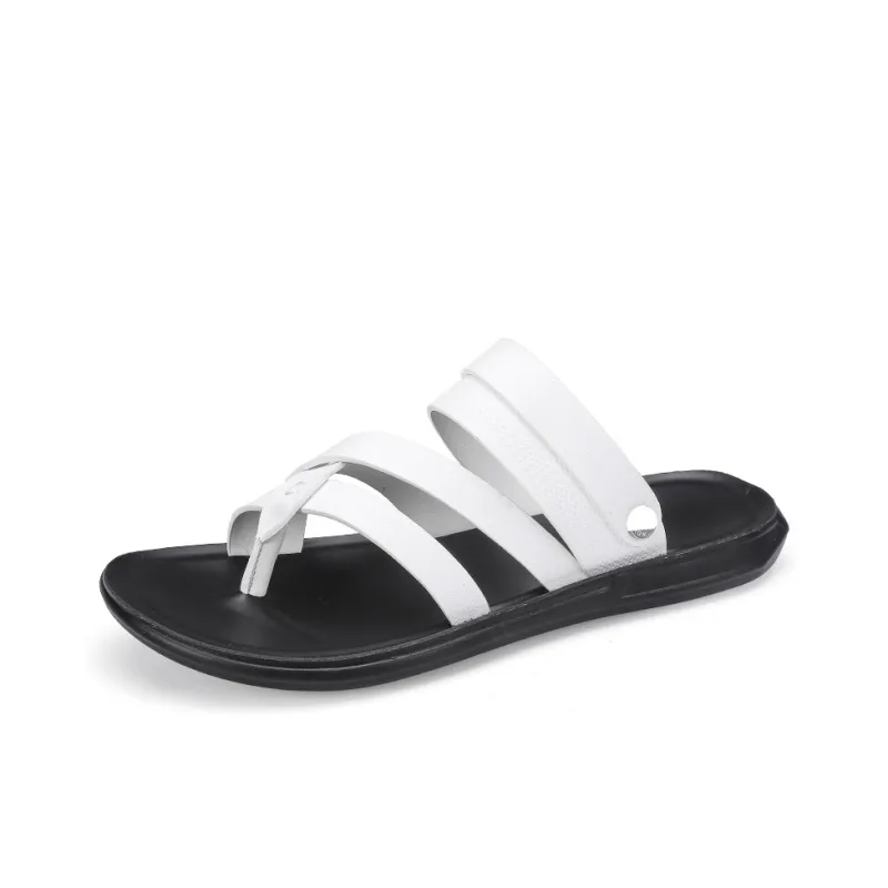 Shiozawa Rubber Sole Stitching Abrasion Resistant Flip Flops Men's-11