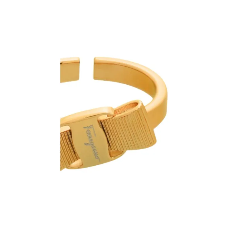 FERRAGAMO Brass Rings Unisex Gold-1