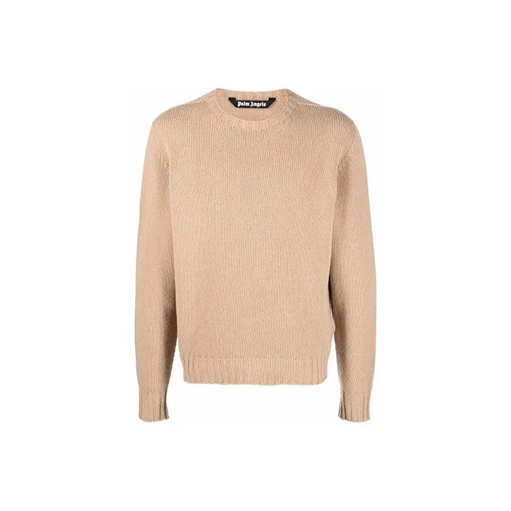 PALM ANGELS Curved Logo Sweater-0
