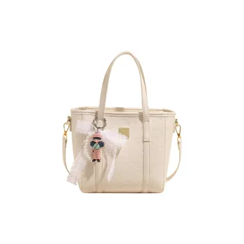 Bueno PU One Shoulder Handbag Women's White/Pink/Blue/Black