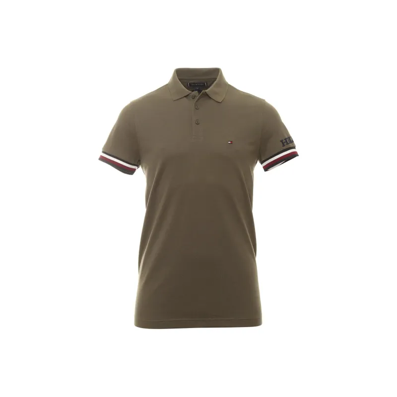 Tommy Hilfiger Polo Shirt Unisex Army Green-0