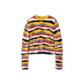 LOEWE Multicolour Stripe Knit Sweater