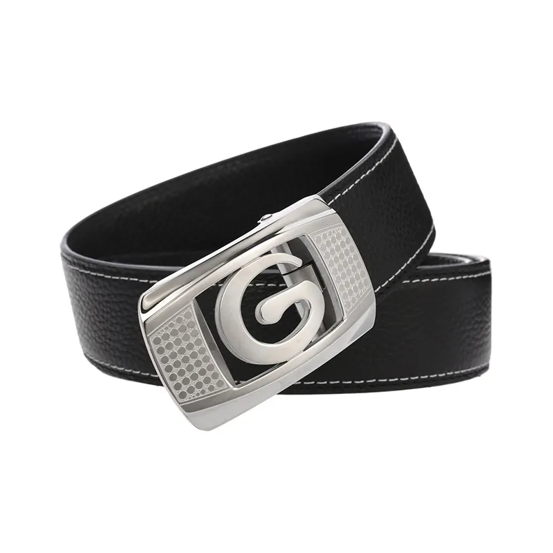 YUZHAOLIN Cow Leather Belts Men's Width 3.8CM-2