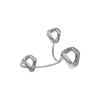 Burberry Palladium Plated Rings Women's Silver