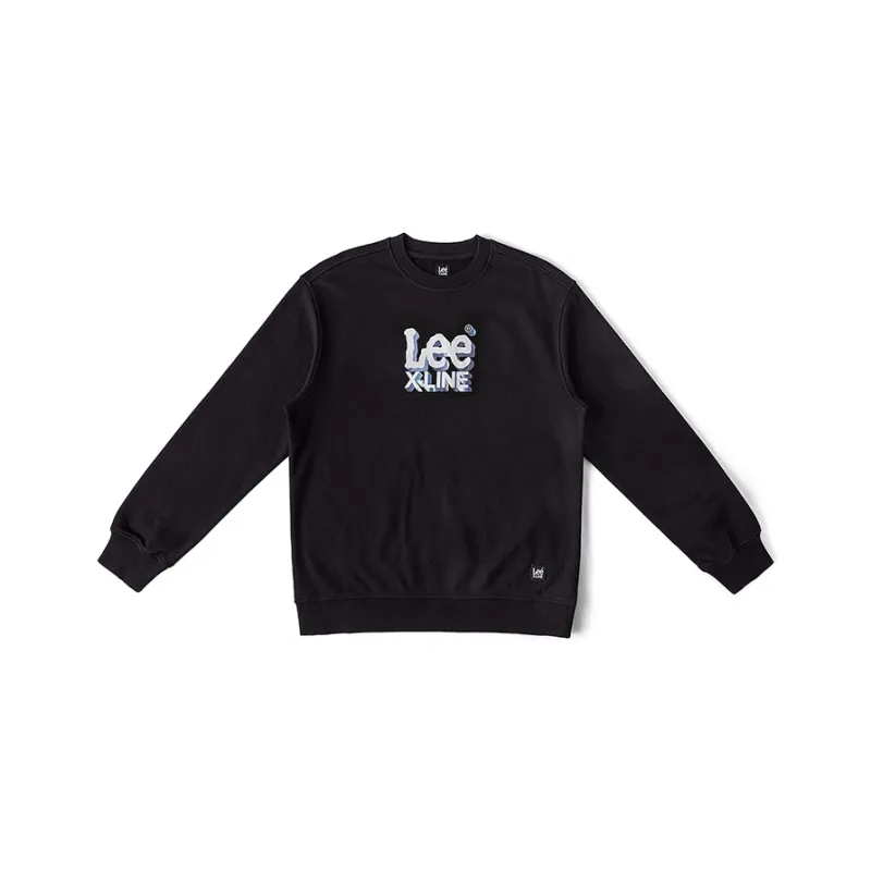 Lee FW24 Sweatshirt Unisex Black-0