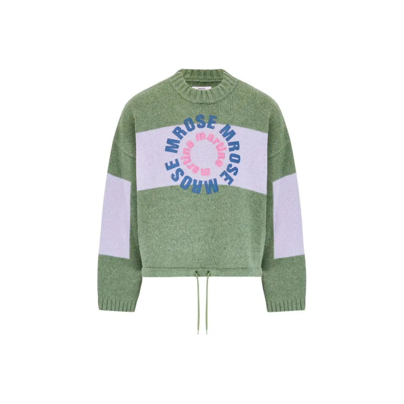 Martine Rose Logo Printed Knitted Jumper-0