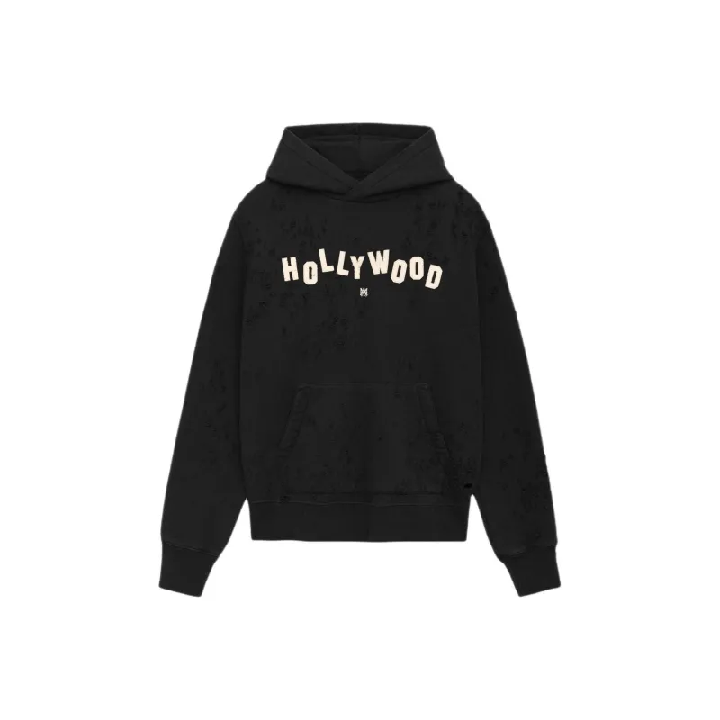 AMIRI Hollywood Distressed Hoodie-0