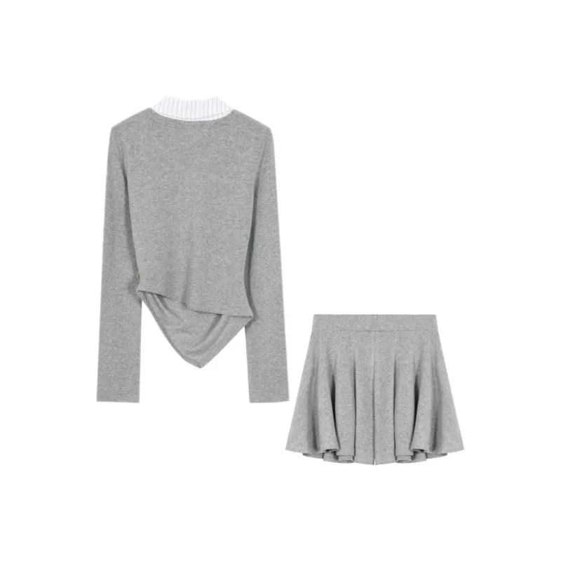 Sato Supun Two Piece Skirt Sets Women's-1