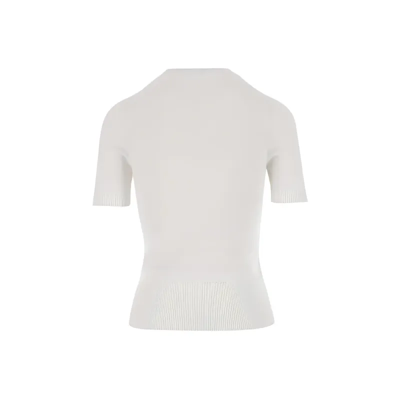 Patou Logo Embroidered Knitted Top-1