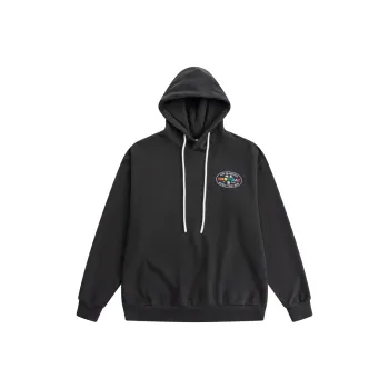 Snowday Cable Rainbow Car Hoodie Sweatshirt Unisex Black