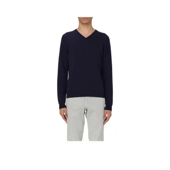Zanone Sweaters Men Dark Blue